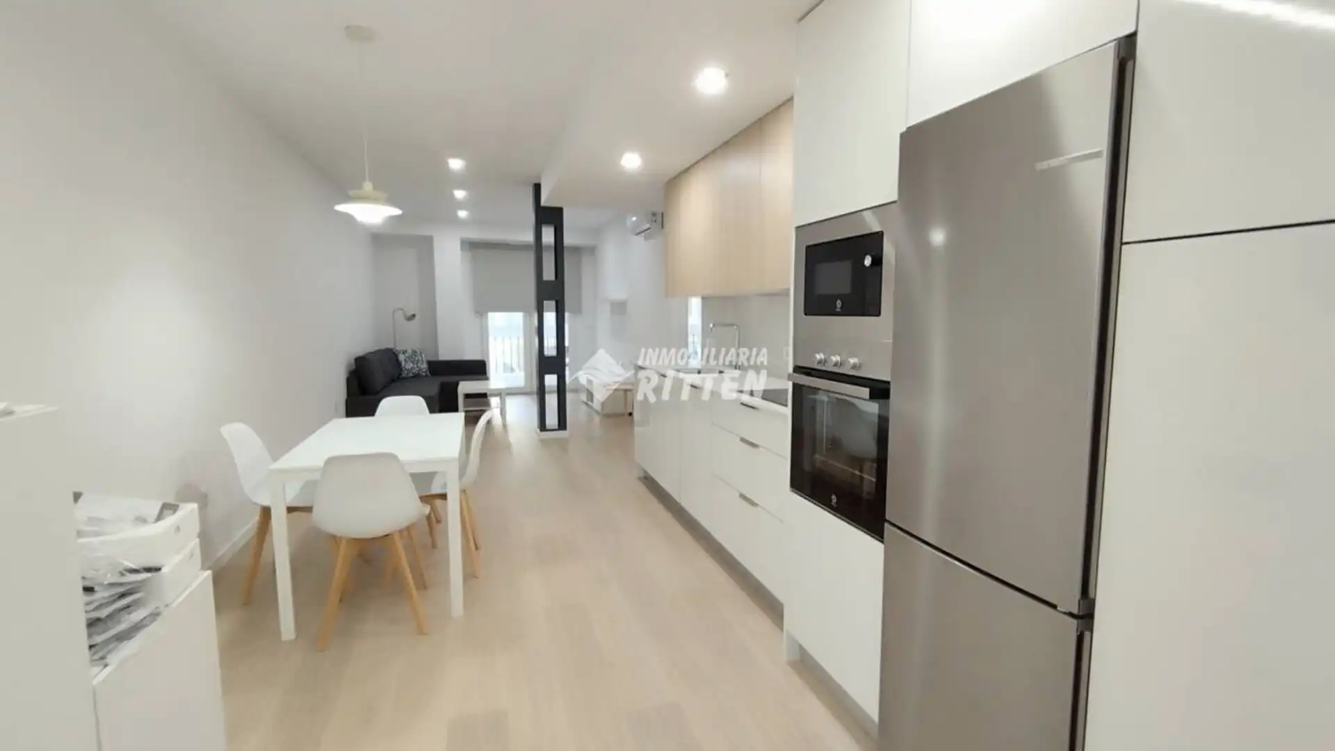 Cocina de Piso de alquiler en Cartagena con Aire acondicionado, Amueblado y Balcón