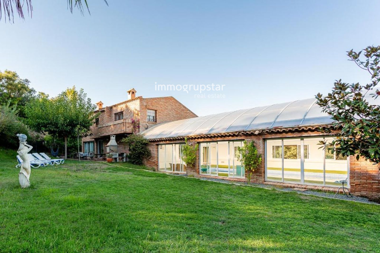 Exterior view of House or chalet for sale in Santa Cristina d'Aro  with Air Conditioner, Heating and Terrace