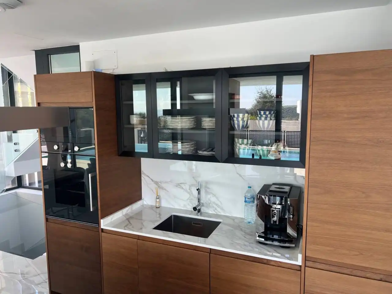 Cocina de Casa o chalet en venta en Estepona con Aire acondicionado, Calefacción y Jardín privado
