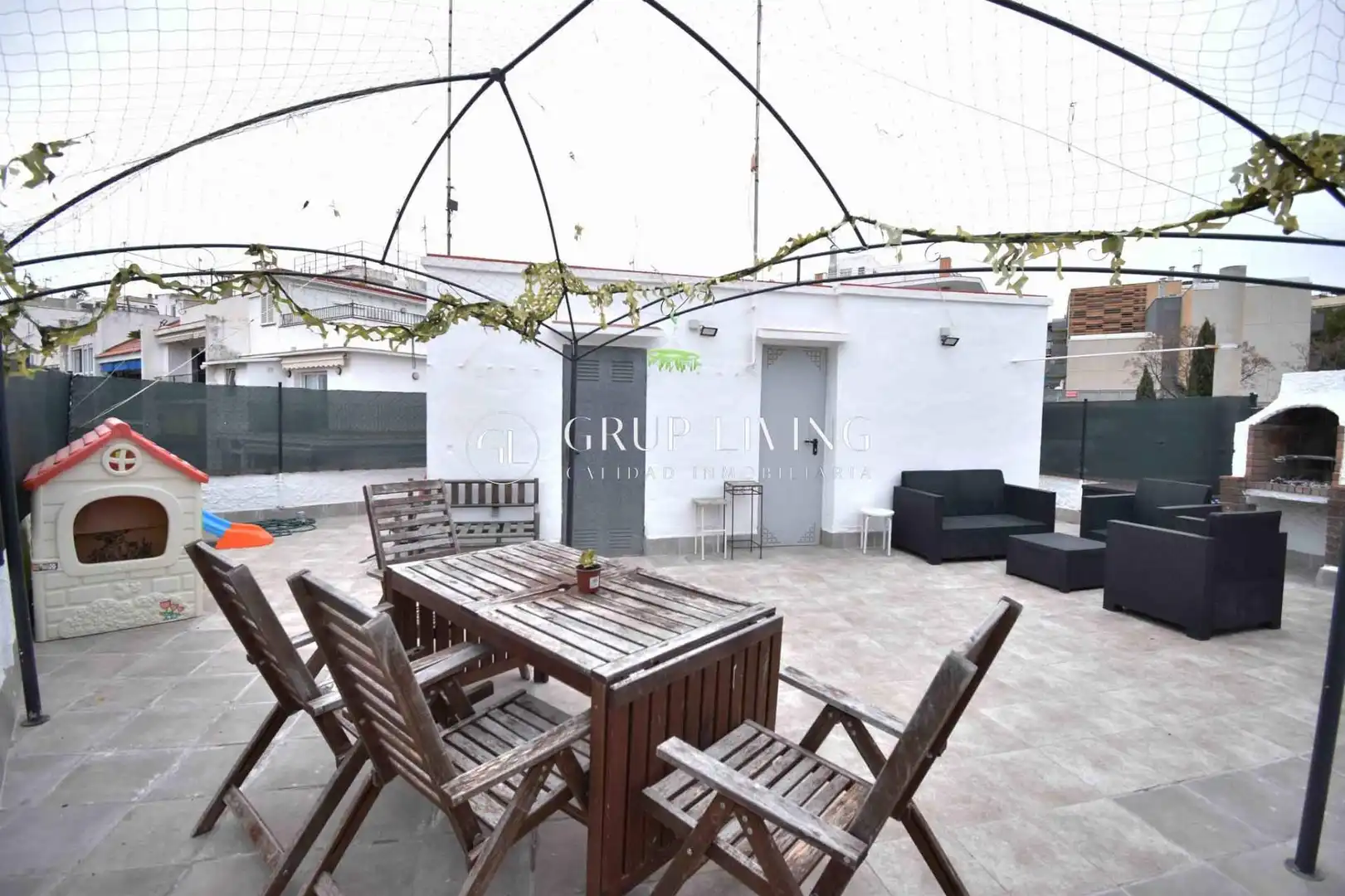 Terrace of Flat for sale in Sitges  with Air Conditioner, Heating and Terrace