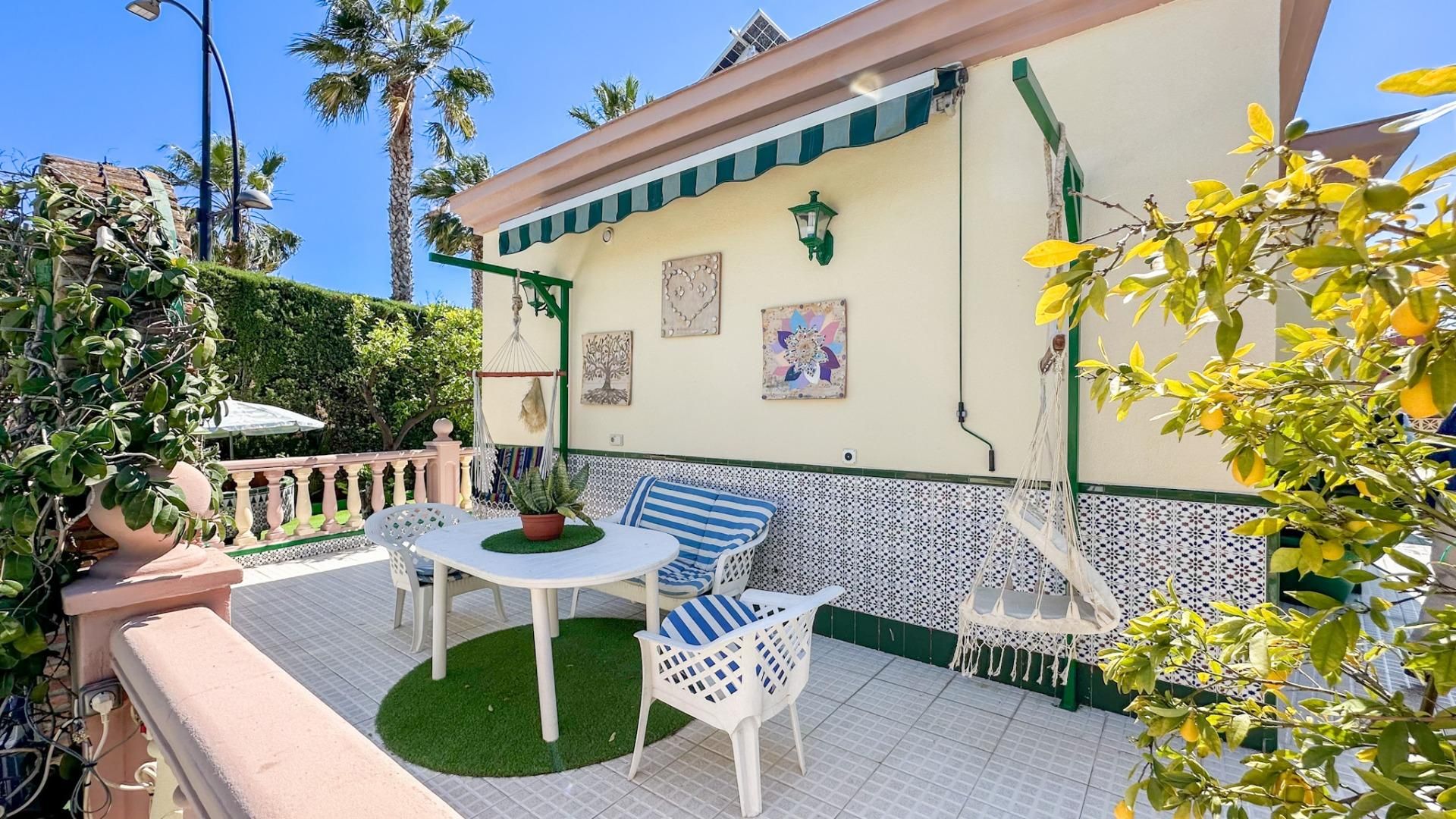 Terrassa de Casa o xalet en venda en Rincón de la Victoria amb Aire condicionat, Calefacció i Jardí privat