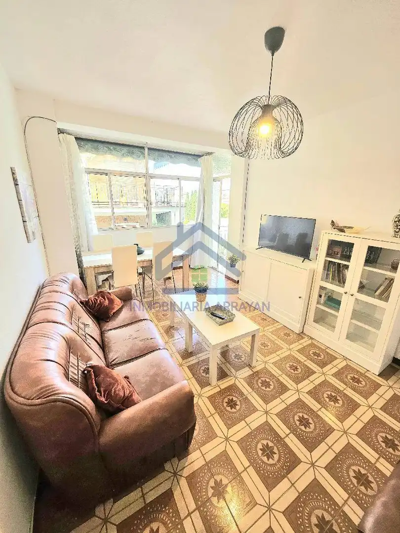 Sala de estar de Piso en venta en Granada con Terraza y Amueblado