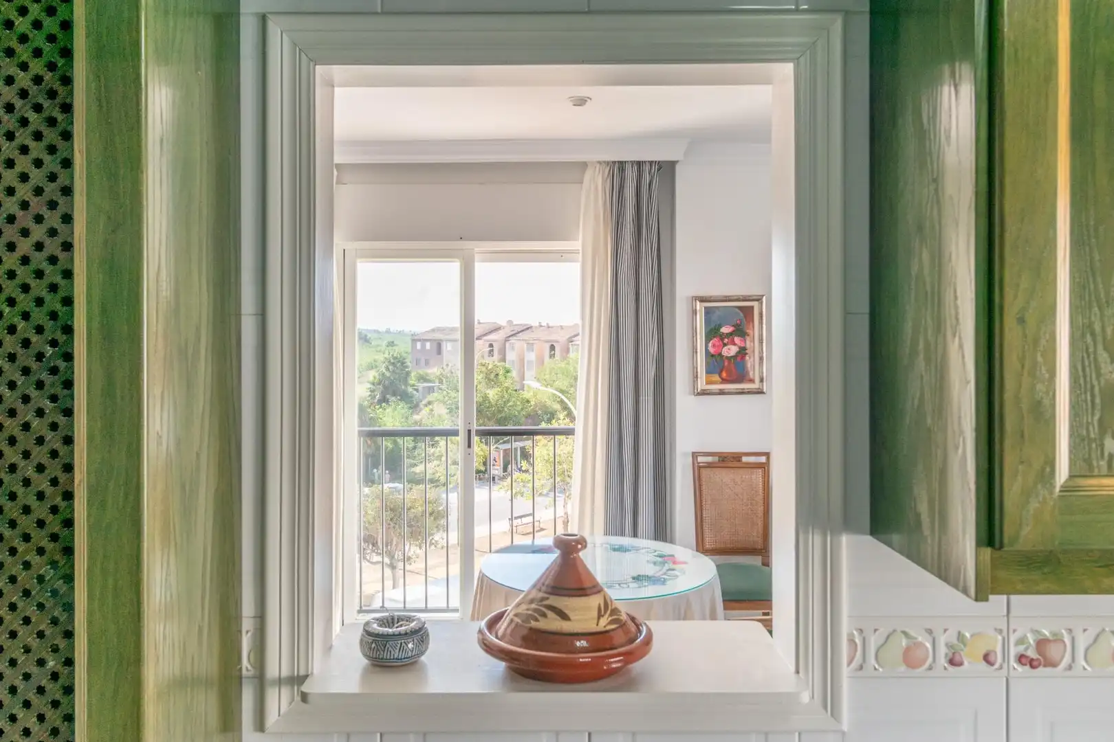 Balcony of Flat for sale in Salobreña  with Private garden, Terrace and Furnished