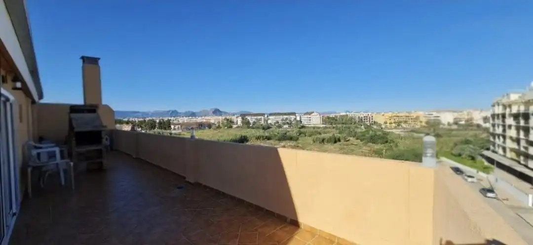 Terrace of Attic for sale in Dénia  with Air Conditioner, Terrace and Community pool