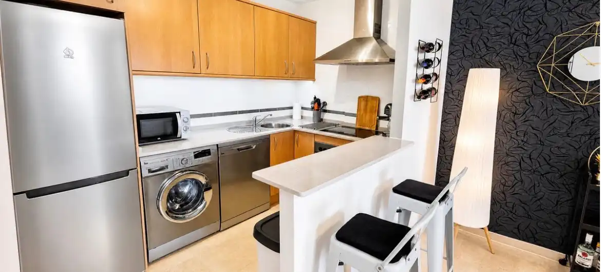 Cocina de Piso en venta en Manilva con Aire acondicionado, Terraza y Trastero