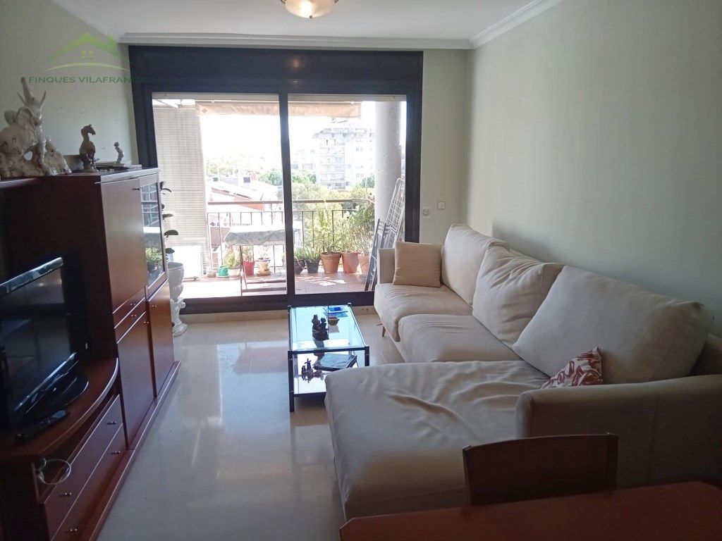 Sala de estar de Ático en venta en Vilafranca del Penedès