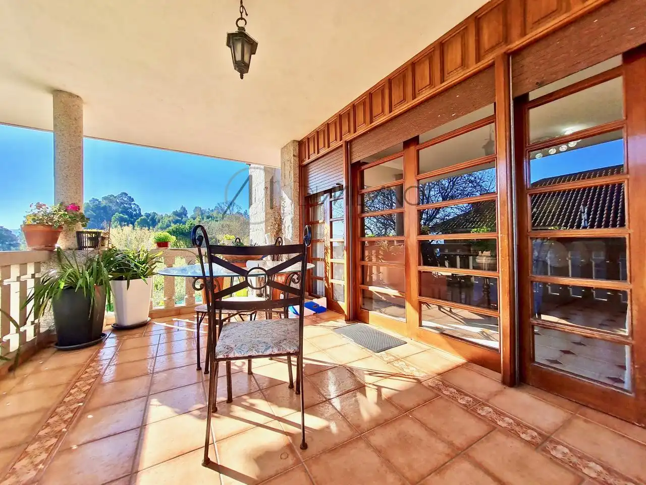 Garden of Houses for sale in Moaña  with Heating, Private garden and Terrace