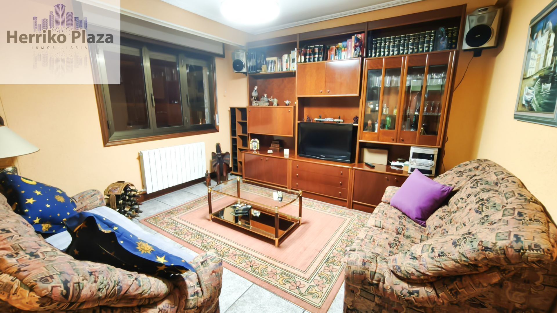 Sala de estar de Piso en venta en Barakaldo  con Calefacción y Amueblado