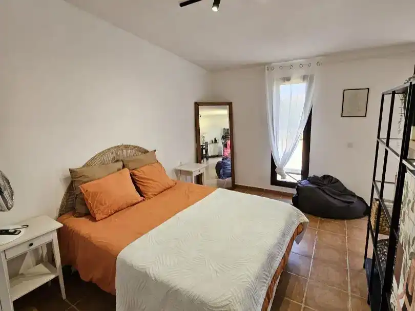 Schlafzimmer von Country house zur Miete in Pájara mit Klimaanlage, Abstellraum und Möbliert