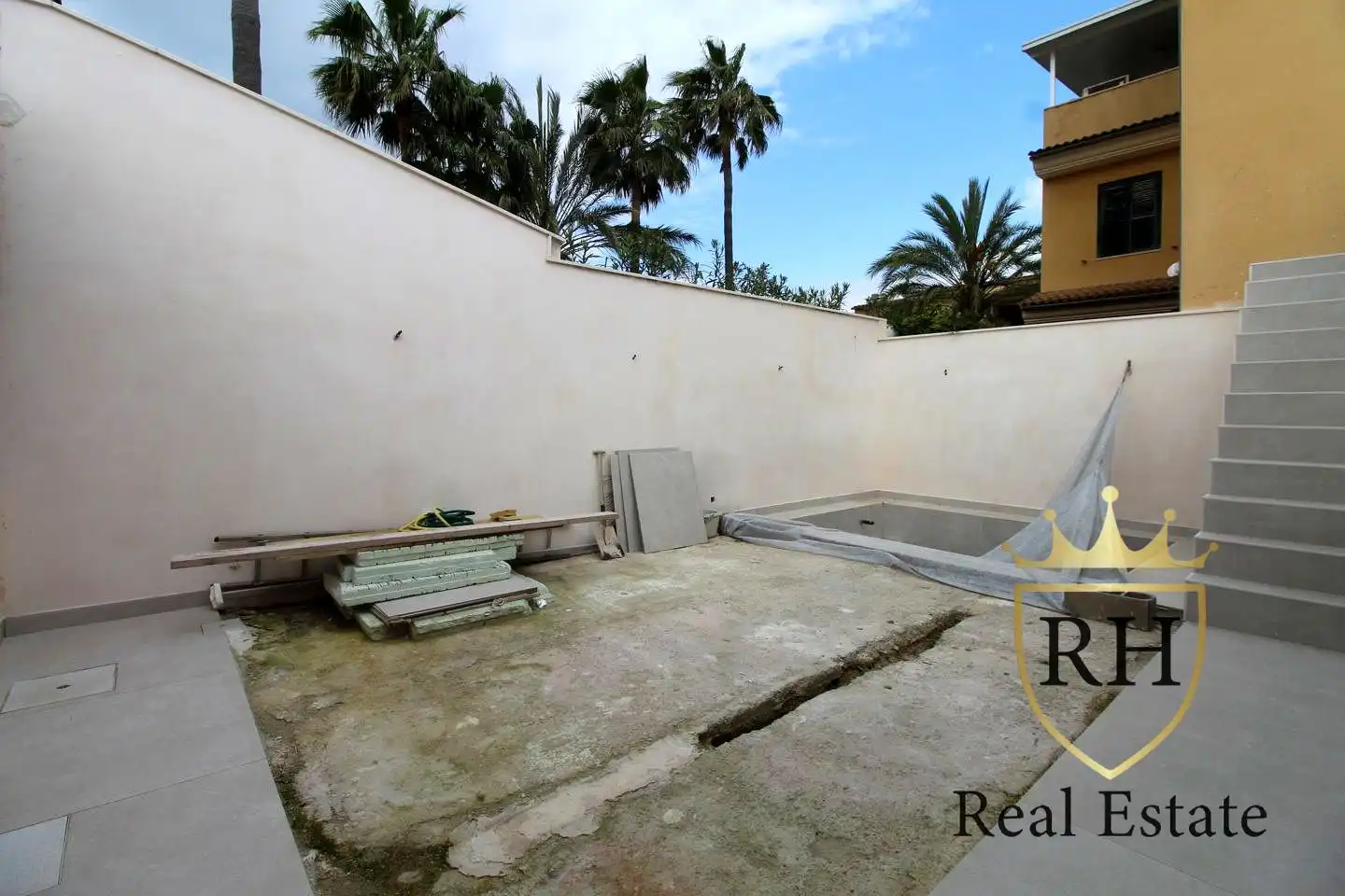 Jardín de Casa o chalet en venta en Consell con Aire acondicionado, Calefacción y Jardín privado