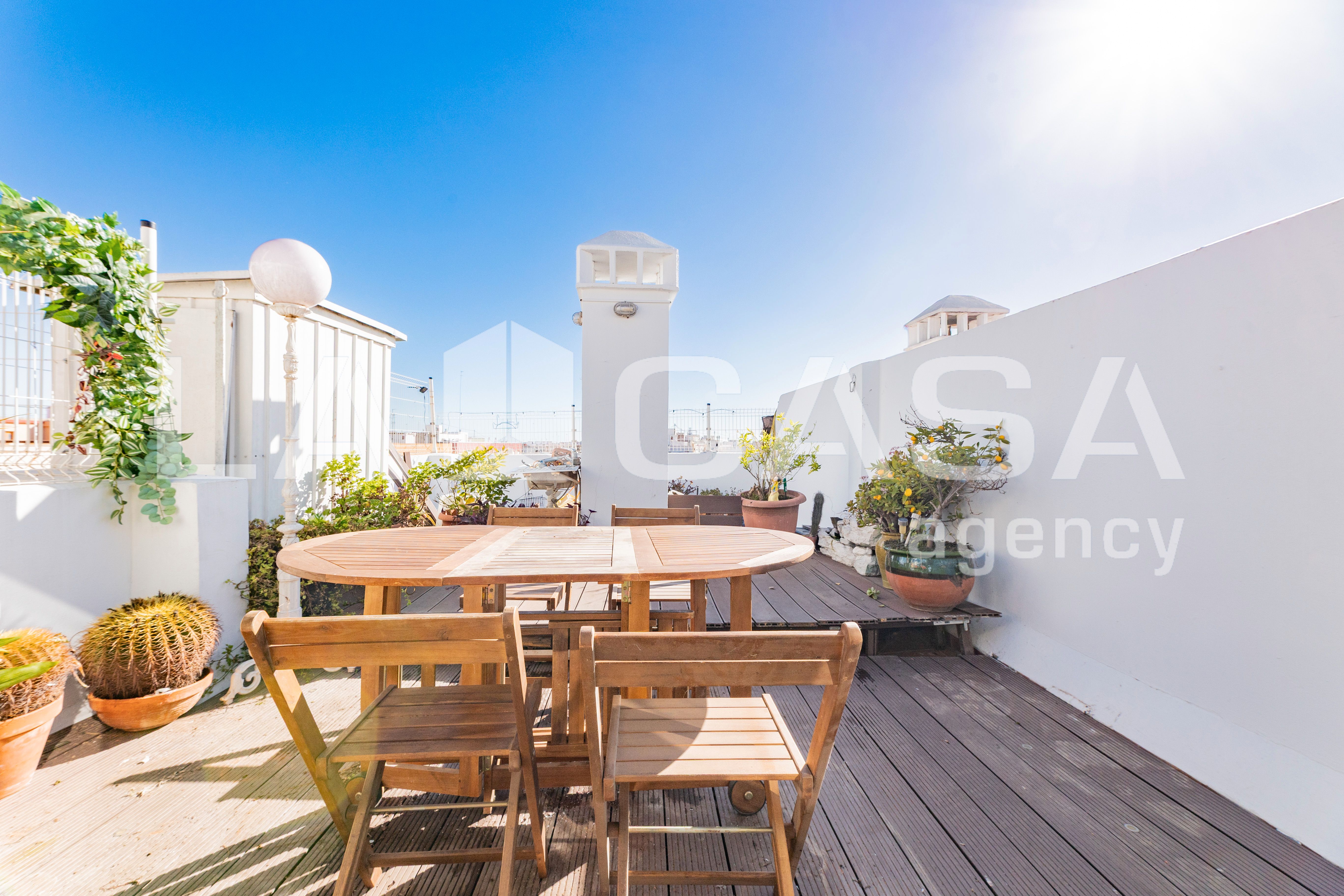 Terrace of Flat for sale in  Valencia Capital  with Terrace