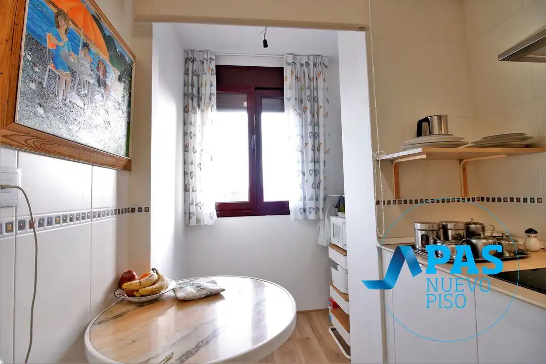 Kitchen of Flat for sale in Santander  with Heating, Private garden and Storage room