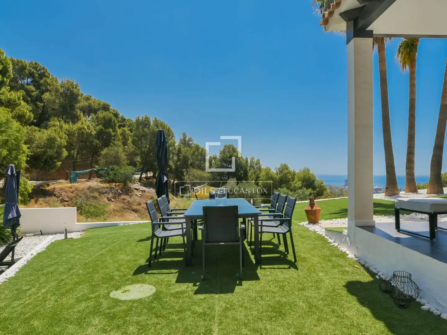 Terraza de Casa o chalet en venta en Málaga con Aire acondicionado, Calefacción y Jardín privado