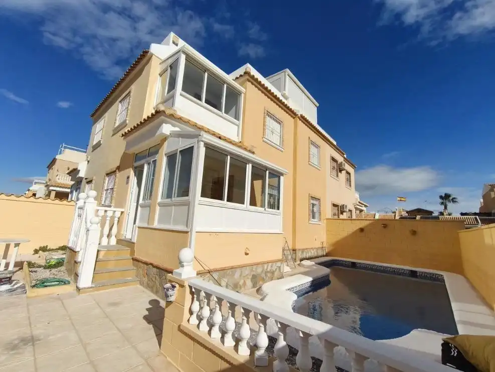 Exterior view of Duplexes for sale in Rojales  with Private garden, Terrace and Swimming Pool