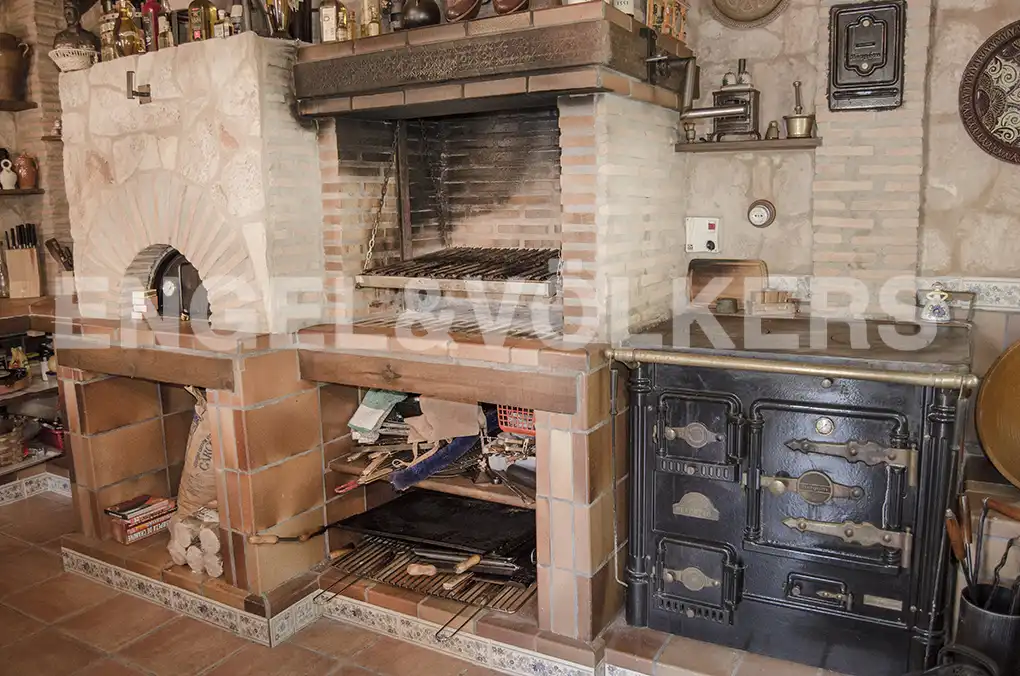 Kitchen of Houses for sale in El Escorial  with Heating, Private garden and Terrace