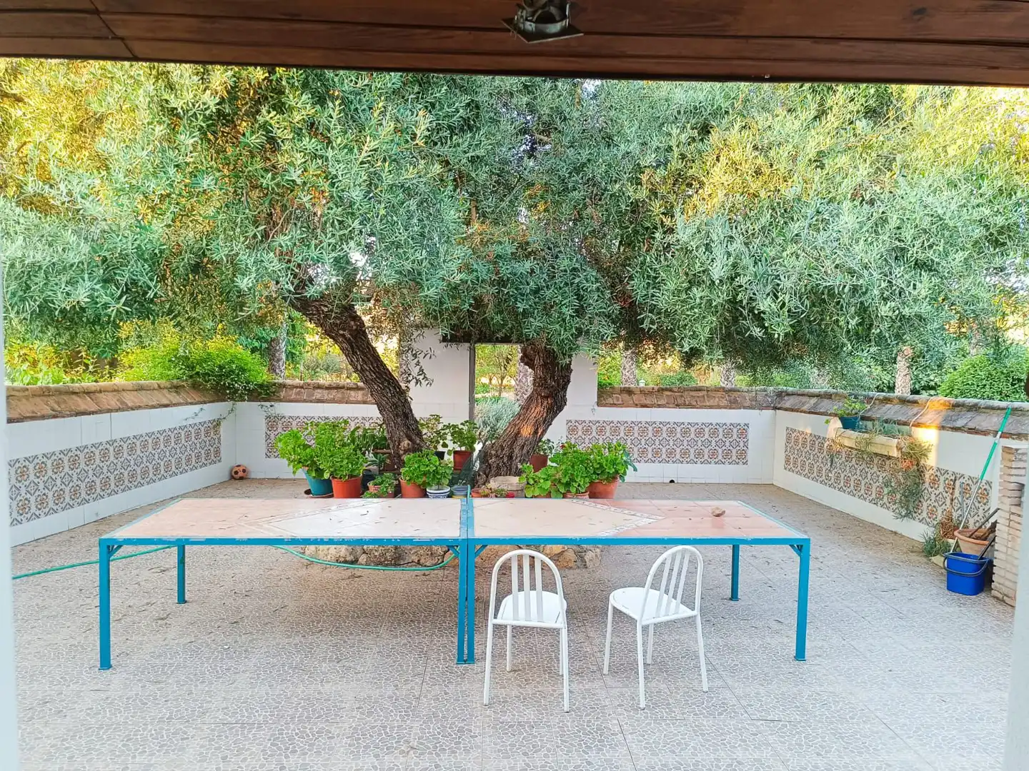 Terrassa de Casa o xalet en venda en Sevilla amb Aire condicionat, Jardí privat i Terrassa