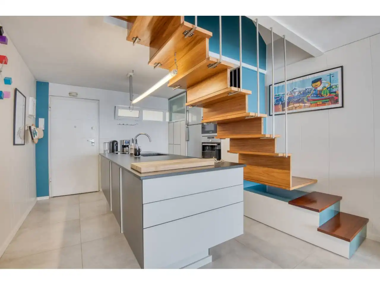 Küche von Wohnungen zum Verkauf in Castell d'Aro, Platja d'Aro i s'Agaró mit Terrasse, Balkon und Alarm