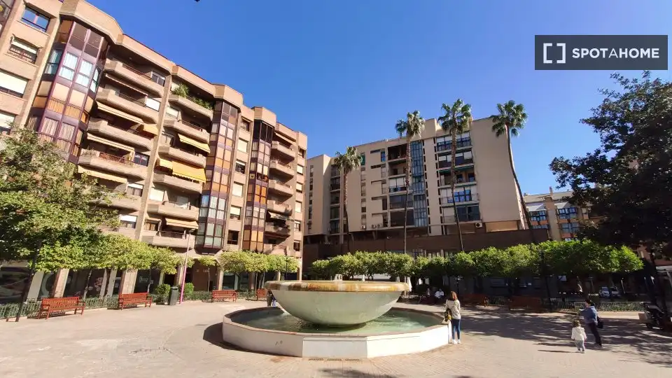 Exterior view of Flat for rent in Murcia  with Air Conditioner, Heating and Furnished