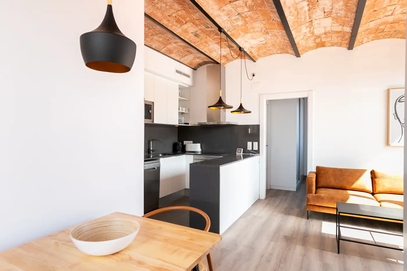 Cocina de Piso en venta en Barcelona con Aire acondicionado, Parquet y Terraza