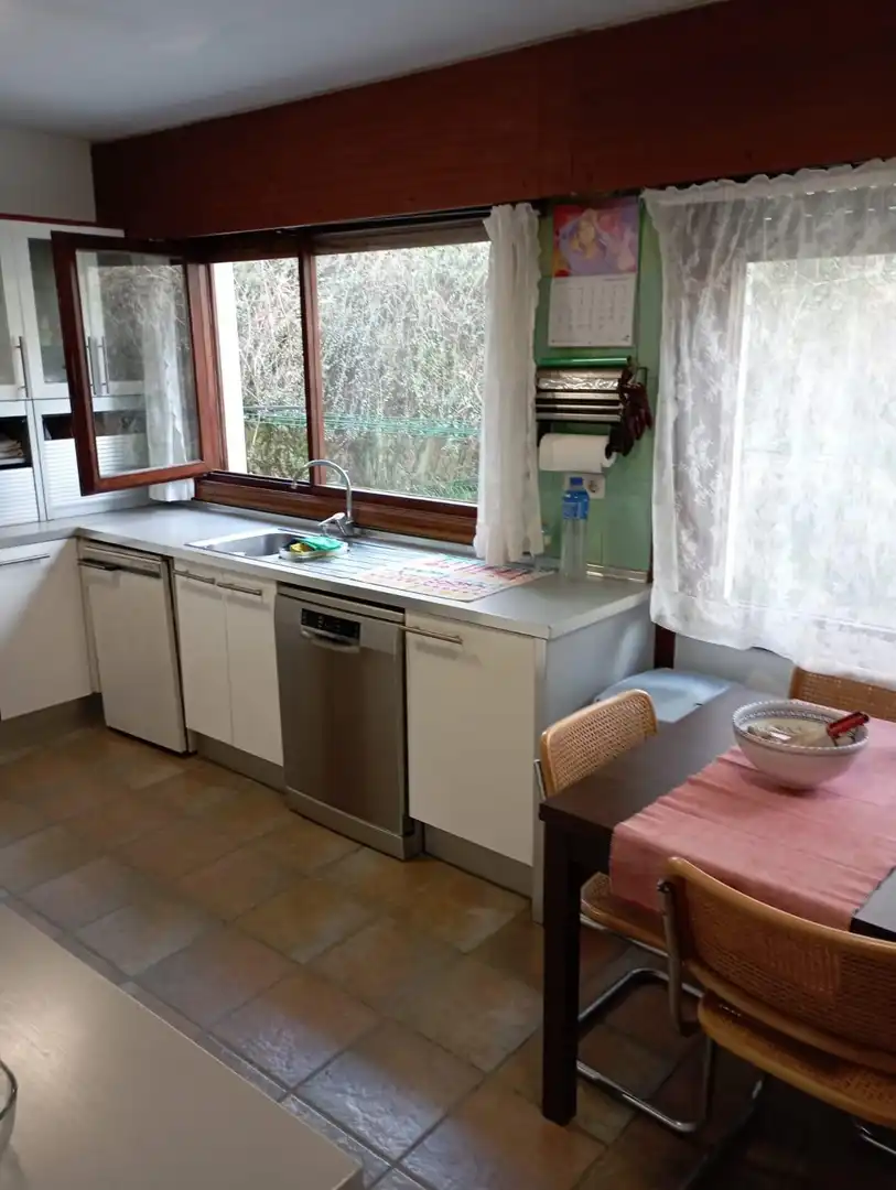 Cocina de Casa adosada en venta en Arrankudiaga / Zollo con Calefacción, Jardín privado y Terraza