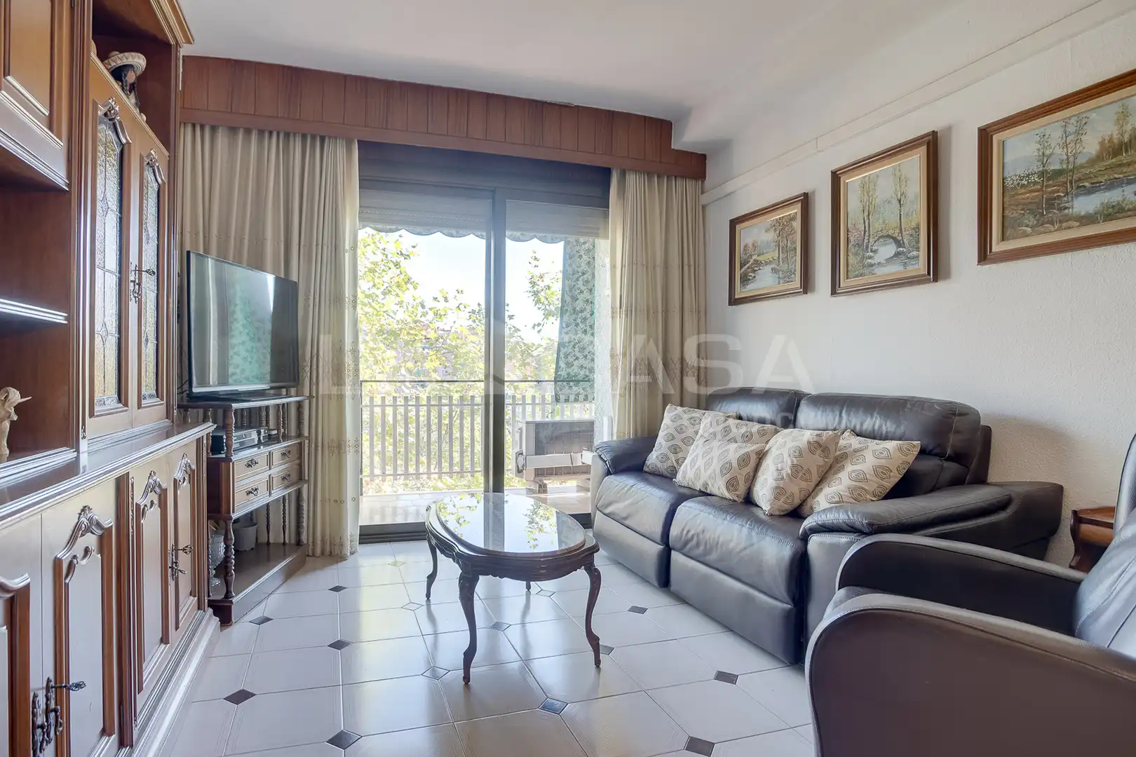 Sala d'estar de Pis en venda en Sant Martí