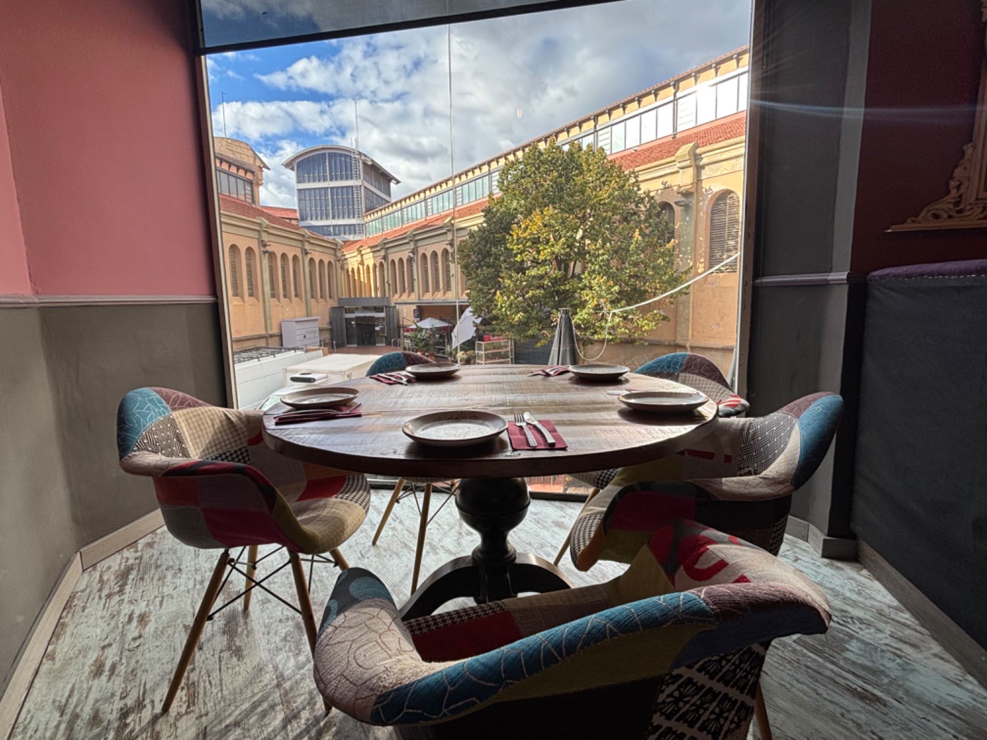 Terraza de Local en traspaso en Terrassa