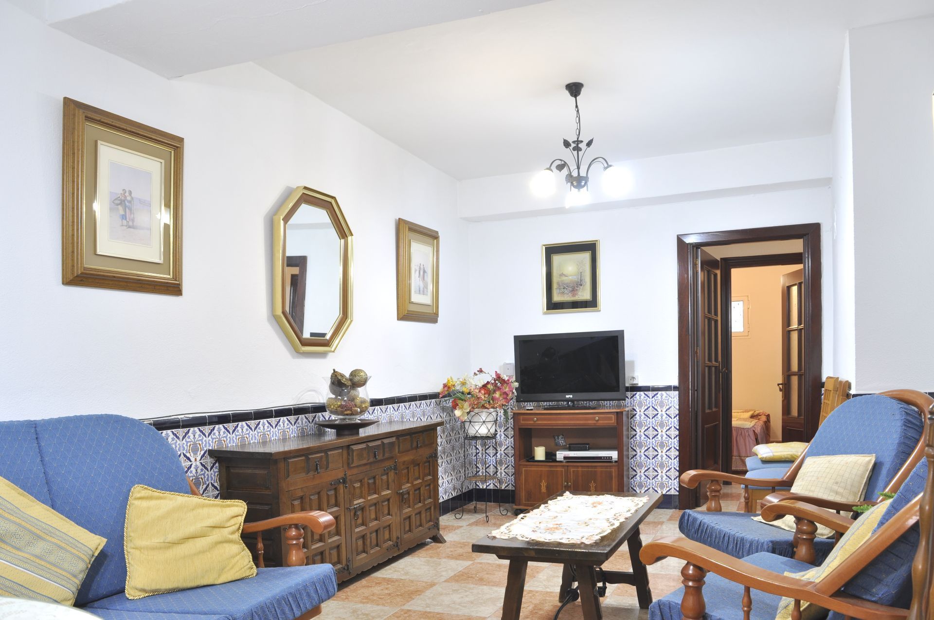 Living room of Apartment for sale in Jerez de la Frontera  with Air Conditioner, Heating and Storage room