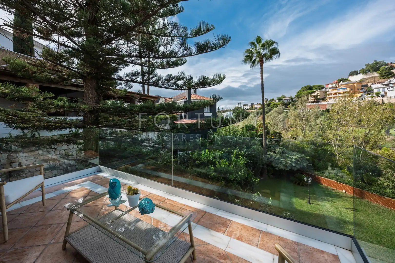 Terraza de Casa o chalet en venta en Málaga con Aire acondicionado, Calefacción y Jardín privado