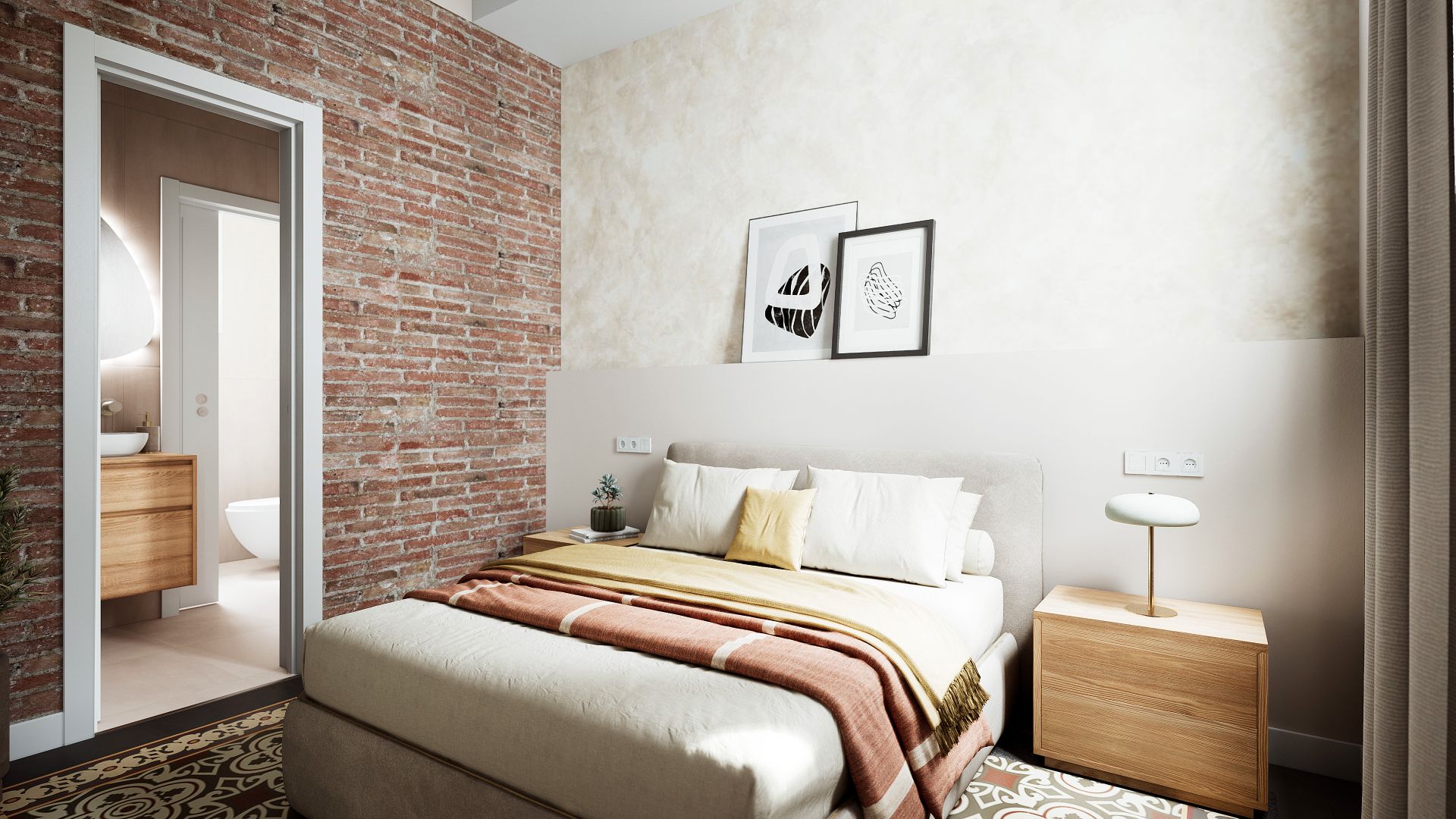 Bedroom of Flat for sale in  Barcelona Capital  with Air Conditioner, Heating and Parquet flooring