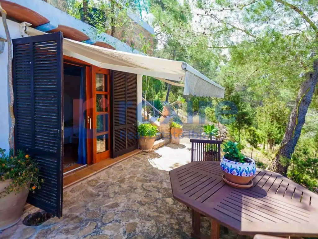 Jardí de Casa o xalet de lloguer en Sant Joan de Labritja amb Aire condicionat, Calefacció i Jardí privat