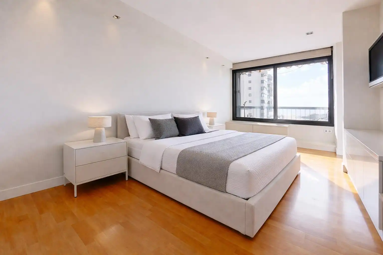Bedroom of Flat for rent in Santa Cruz de Tenerife  with Air Conditioner, Heating and Storage room
