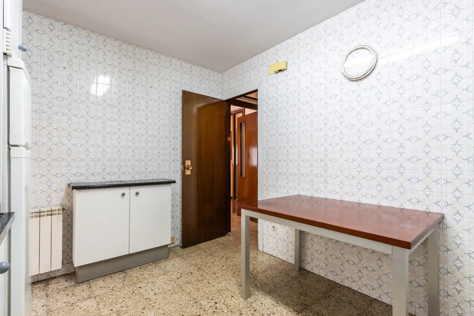 Cuina de Casa adosada en venda en Terrassa amb Aire condicionat, Calefacció i Terrassa