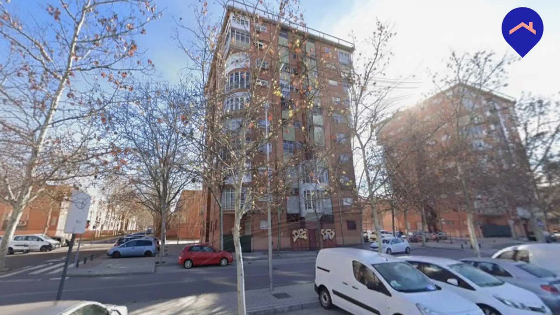 Vista exterior de Piso en venta en  Madrid Capital con Aire acondicionado, Calefacción y Terraza