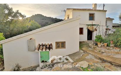 Vista exterior de Finca rústica en venda en Comares amb Terrassa