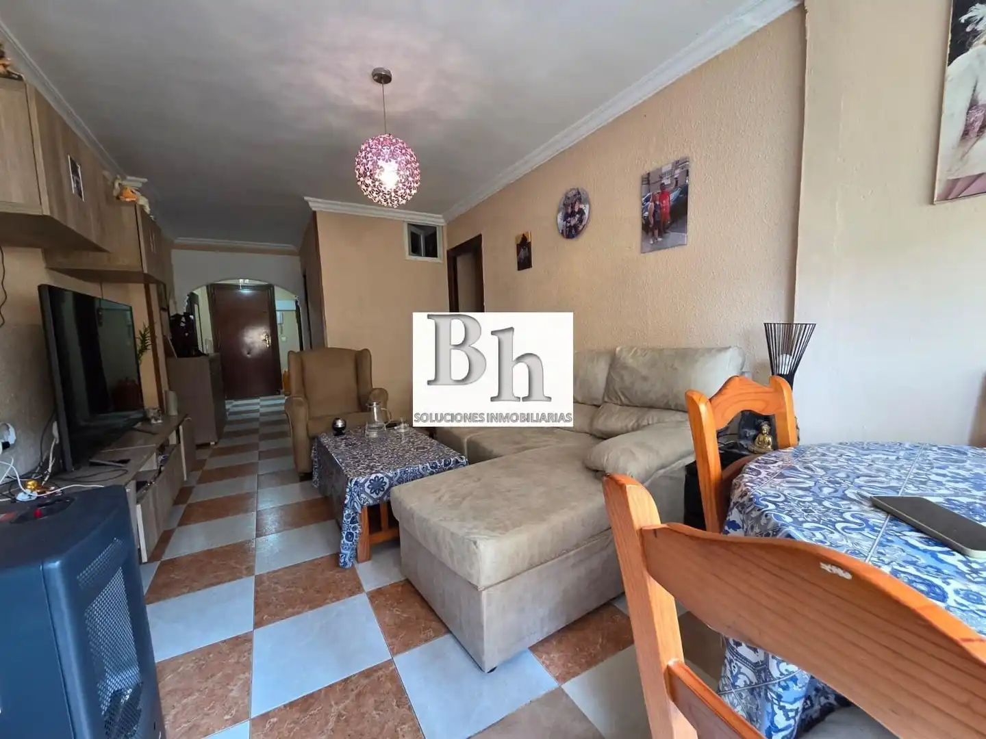 Wohnzimmer von Wohnung zum Verkauf in Málaga mit Privatgarten