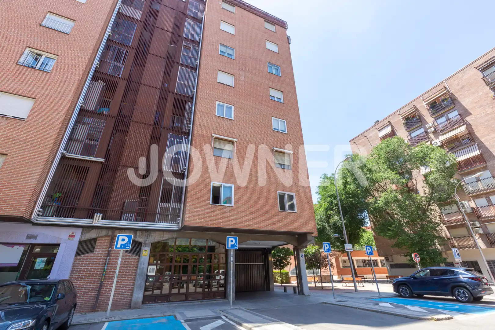Vista exterior de Piso de alquiler en Madrid con Aire acondicionado, Calefacción y Terraza