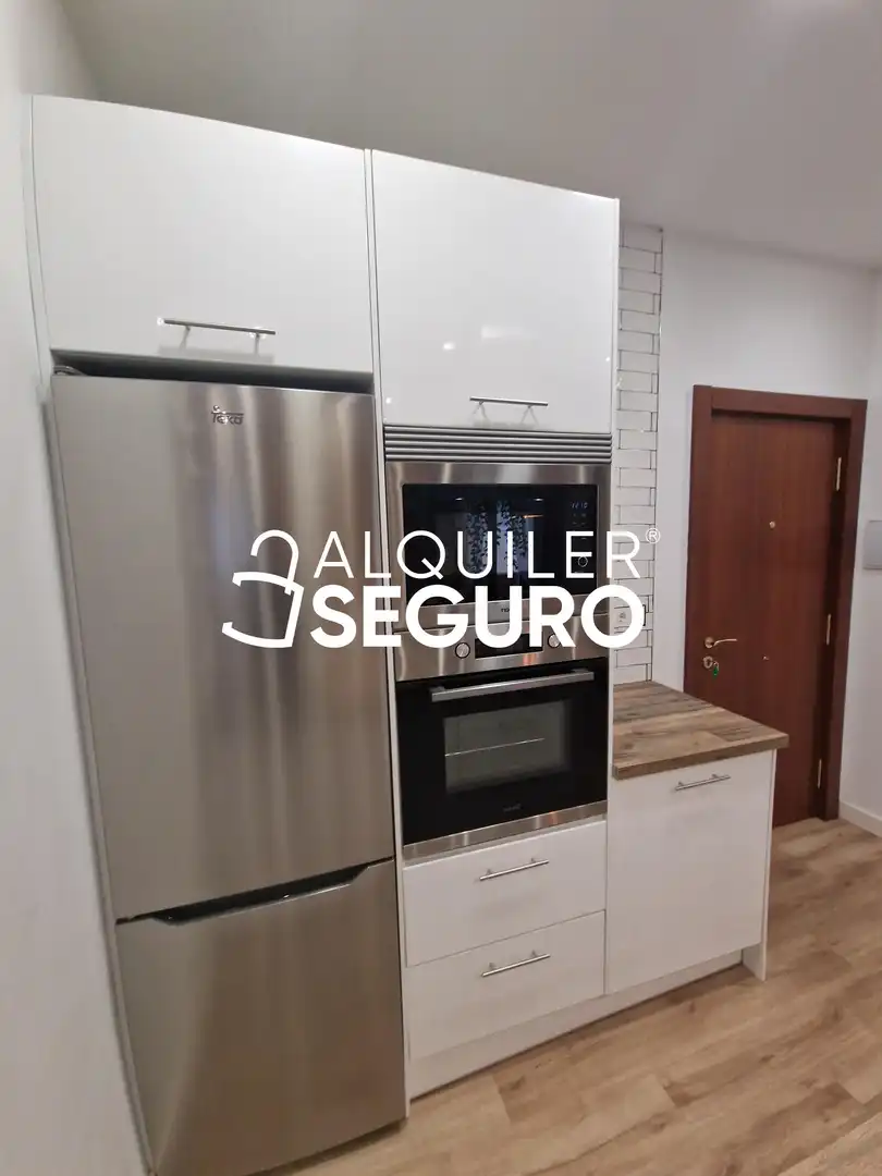 Kitchen of Flat for rent in Barakaldo   with Heating, Terrace and Furnished