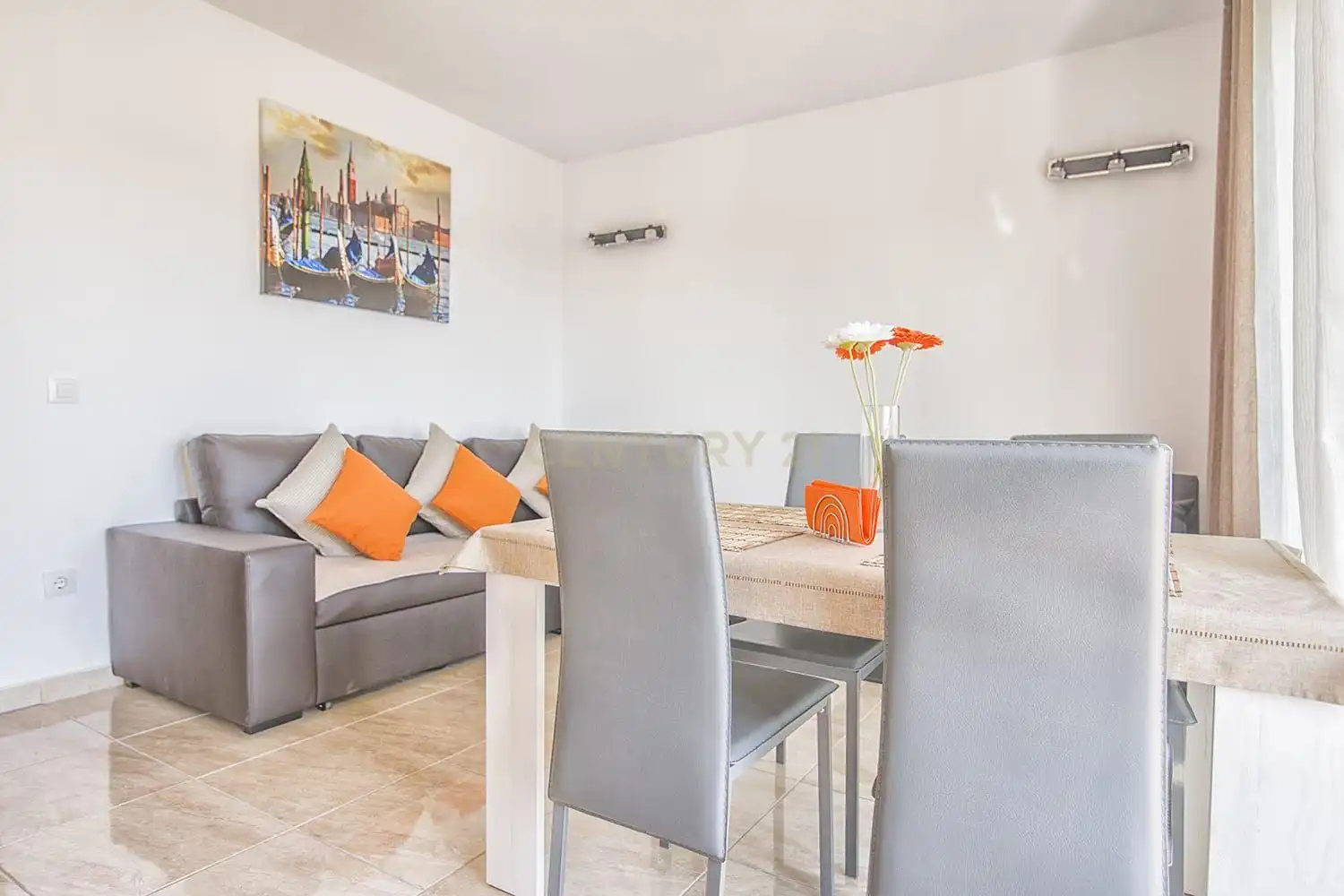 Menjador de Apartament en venda en Calpe / Calp amb Aire condicionat, Forn i Rentadora