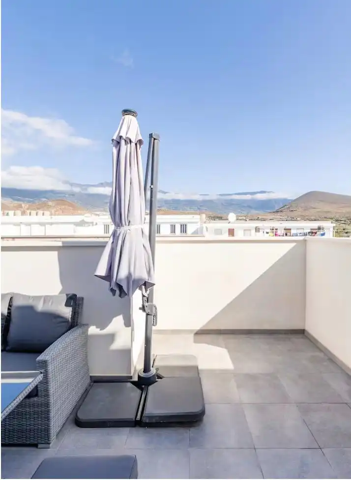 Terrassa de Apartament de lloguer en Güímar amb Aire condicionat, Terrassa i Moblat