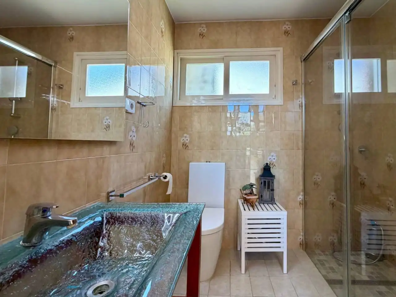Bathroom of Houses for sale in Sant Pere de Riudebitlles  with Air Conditioner, Heating and Private garden