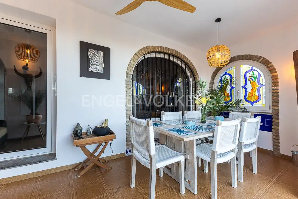 Dining room of Houses for sale in Dénia  with Air Conditioner, Heating and Private garden