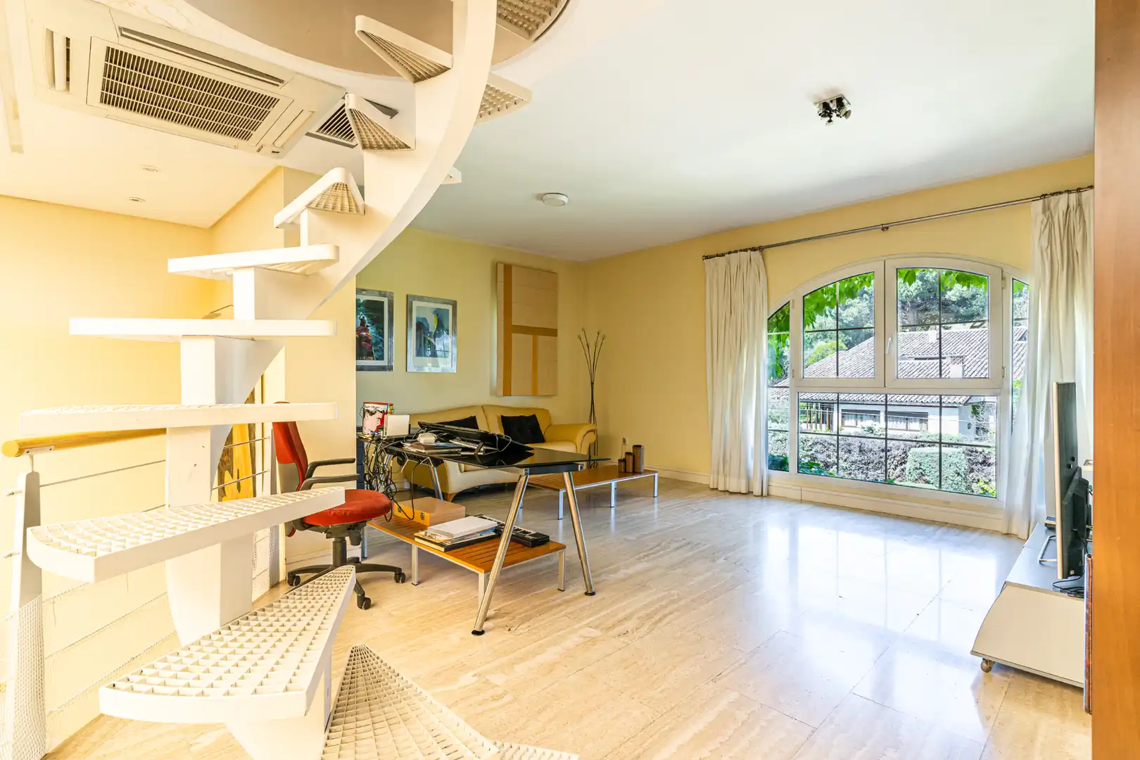 Living room of Houses for sale in Villanueva de la Cañada  with Heating, Private garden and Swimming Pool