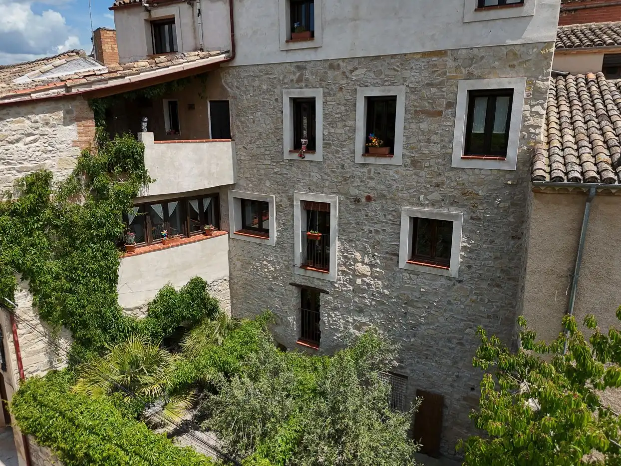 Vista exterior de Finca rústica en venda en Sarral amb Calefacció, Jardí privat i Terrassa