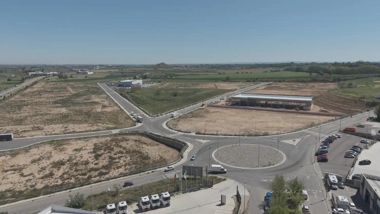 Exterior view of Industrial land for sale in Lleida