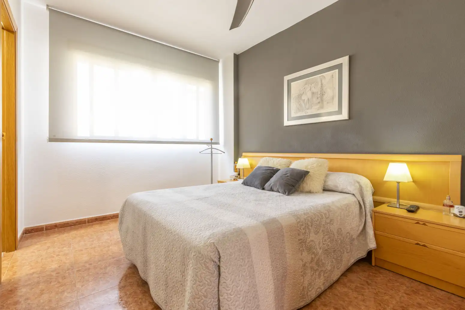 Habitación de Casa o chalet de alquiler en Vinalesa con Aire acondicionado, Terraza y Amueblado