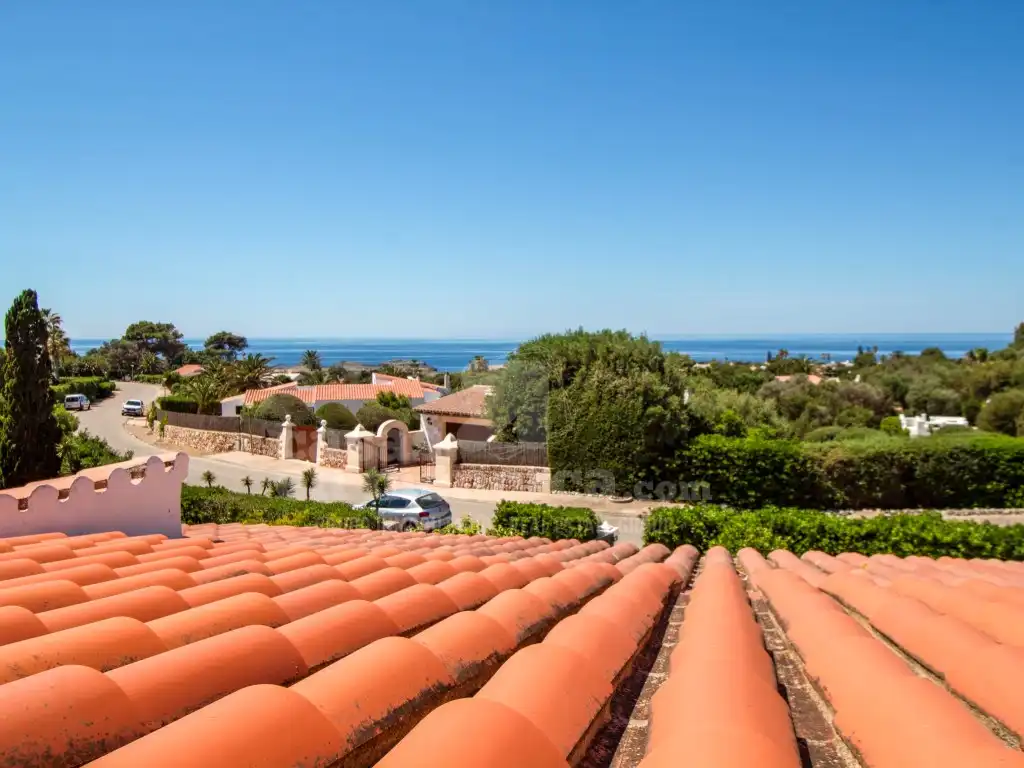 Exterior view of Houses for sale in Sant Lluís  with Heating, Private garden and Terrace