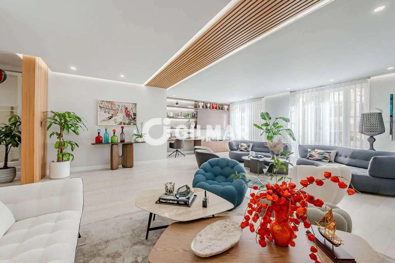 Sala de estar de Piso en venta en Barrio de Salamanca