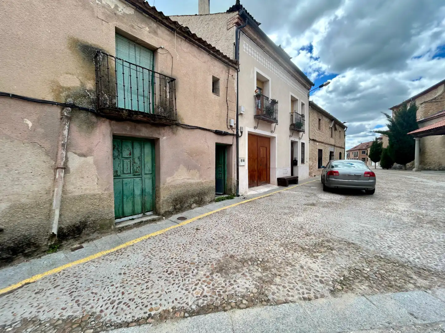 Vista exterior de Casa o chalet en venta en Segovia con Balcón