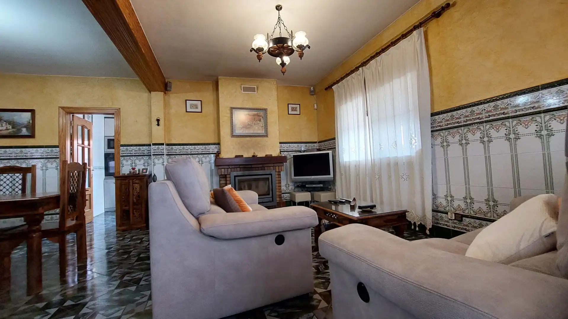 Sala de estar de Casa o chalet en venta en Vila-real con Aire acondicionado, Calefacción y Jardín privado