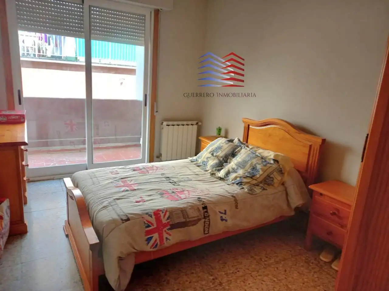 Bedroom of Flat for rent in Ourense Capital   with Heating, Furnished and Balcony